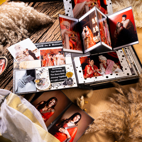 ANNIVERSARY PHOTO ALBUM GIFT - Mr & Mrs Black