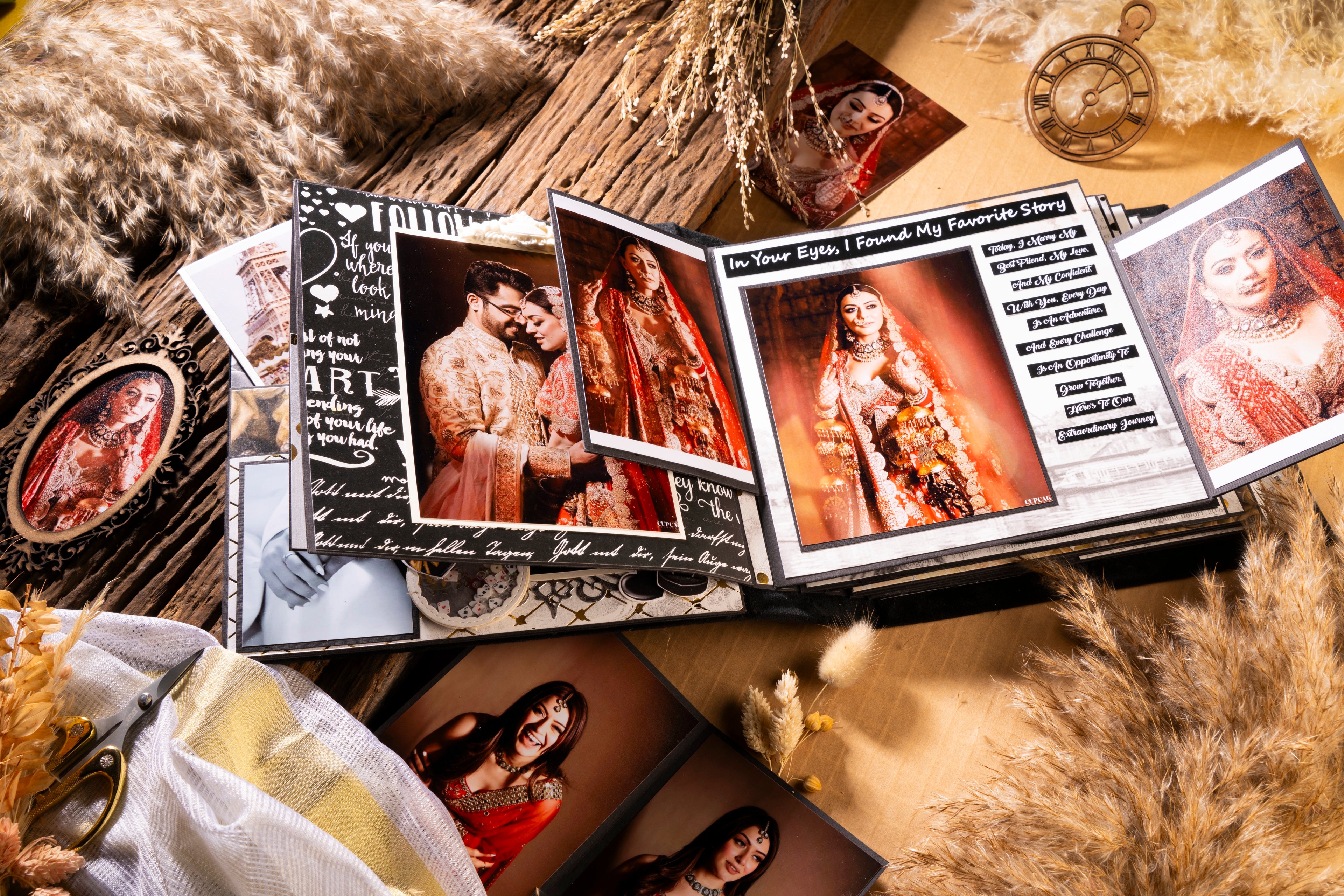 ANNIVERSARY PHOTO ALBUM GIFT - Mr & Mrs Black