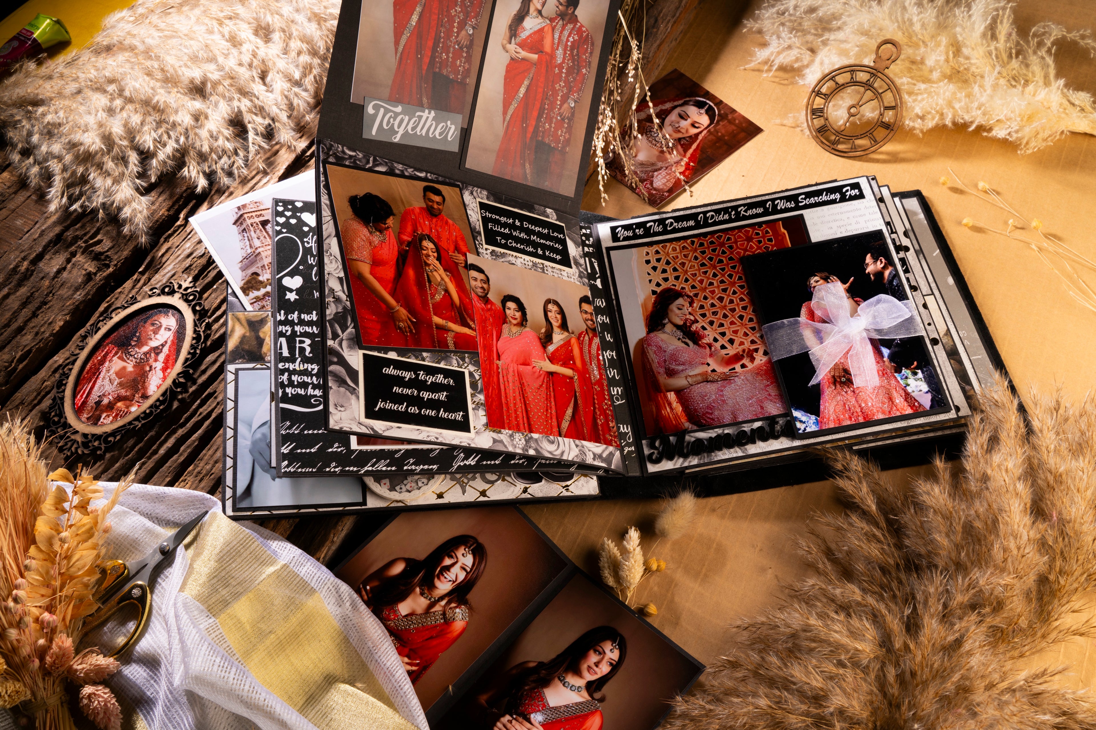 ANNIVERSARY PHOTO ALBUM GIFT - Mr & Mrs Black