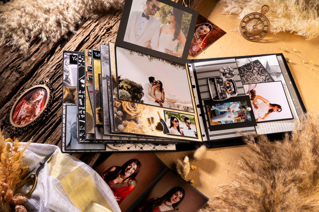 ANNIVERSARY PHOTO ALBUM GIFT - Mr & Mrs Black