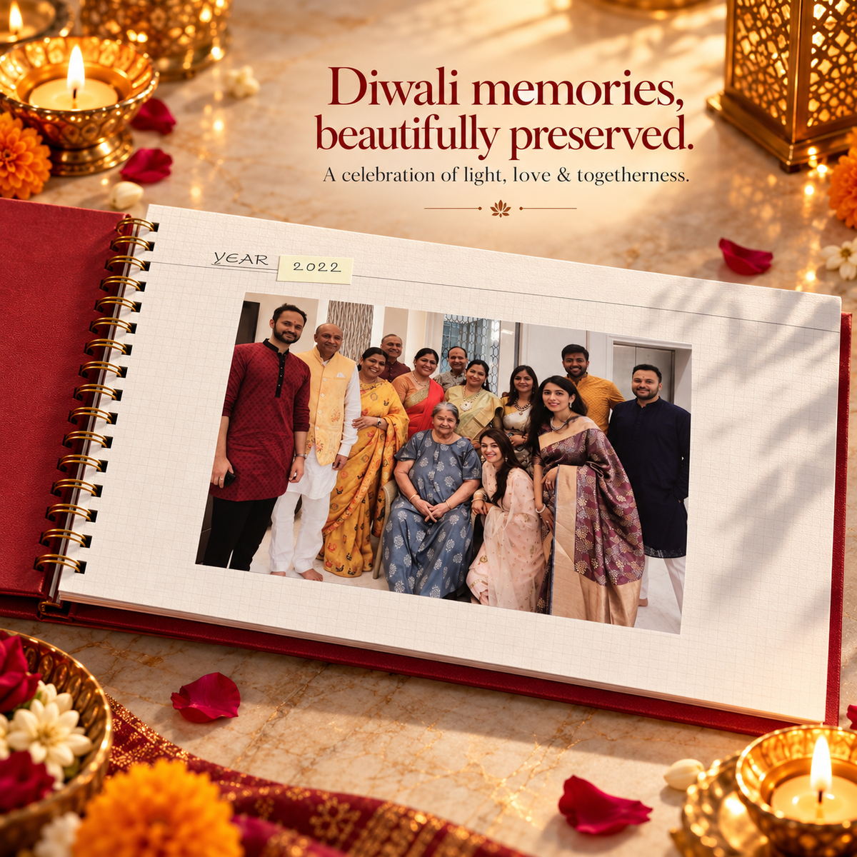 Diwali Photo Book