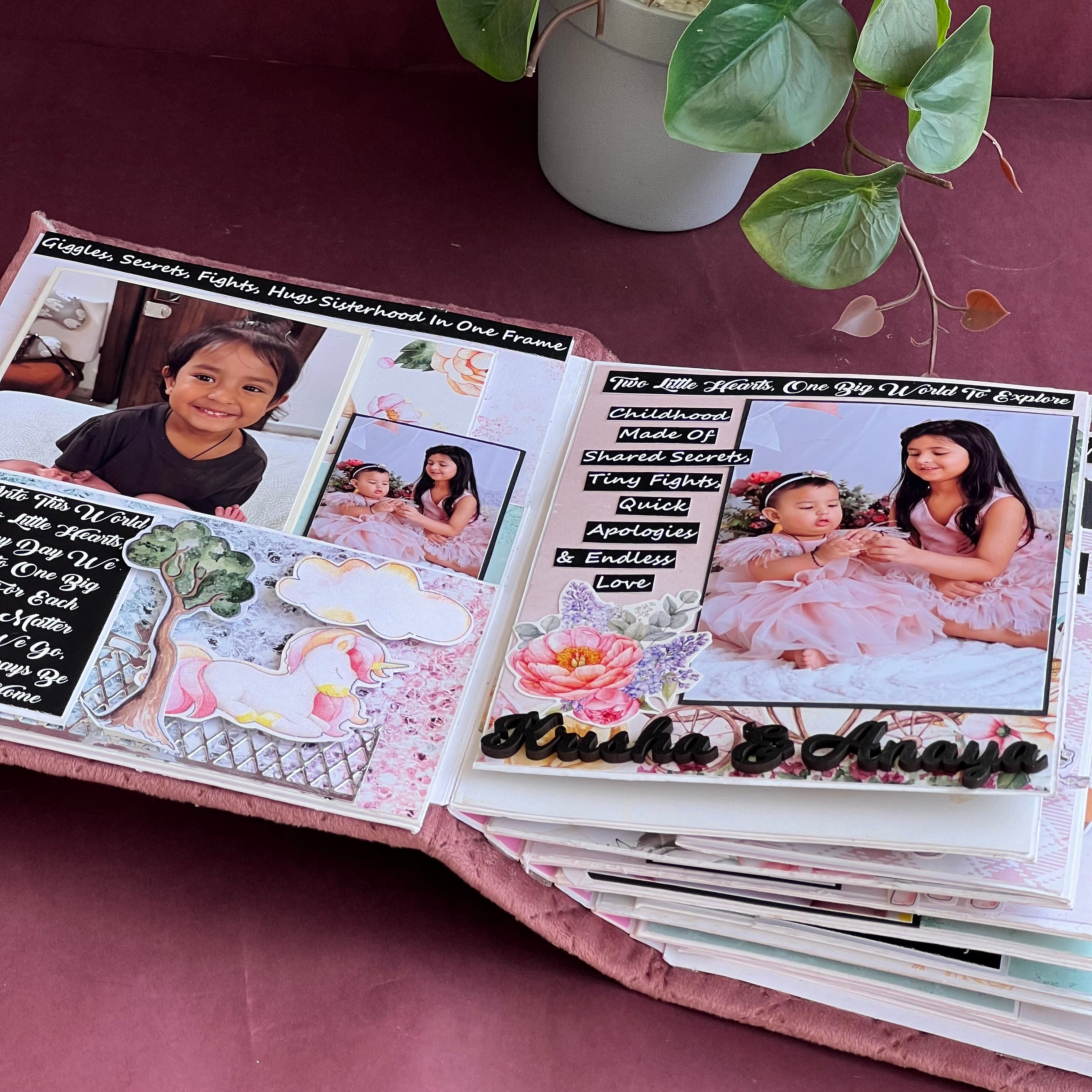 Photo Album Baby Girl- Princess Theme