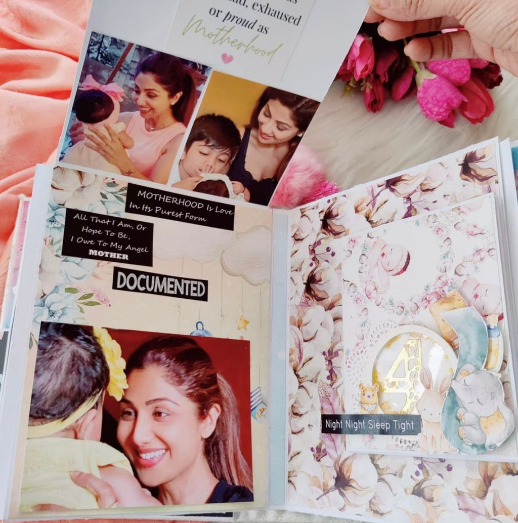 1st Year Memory Book- White Samisha