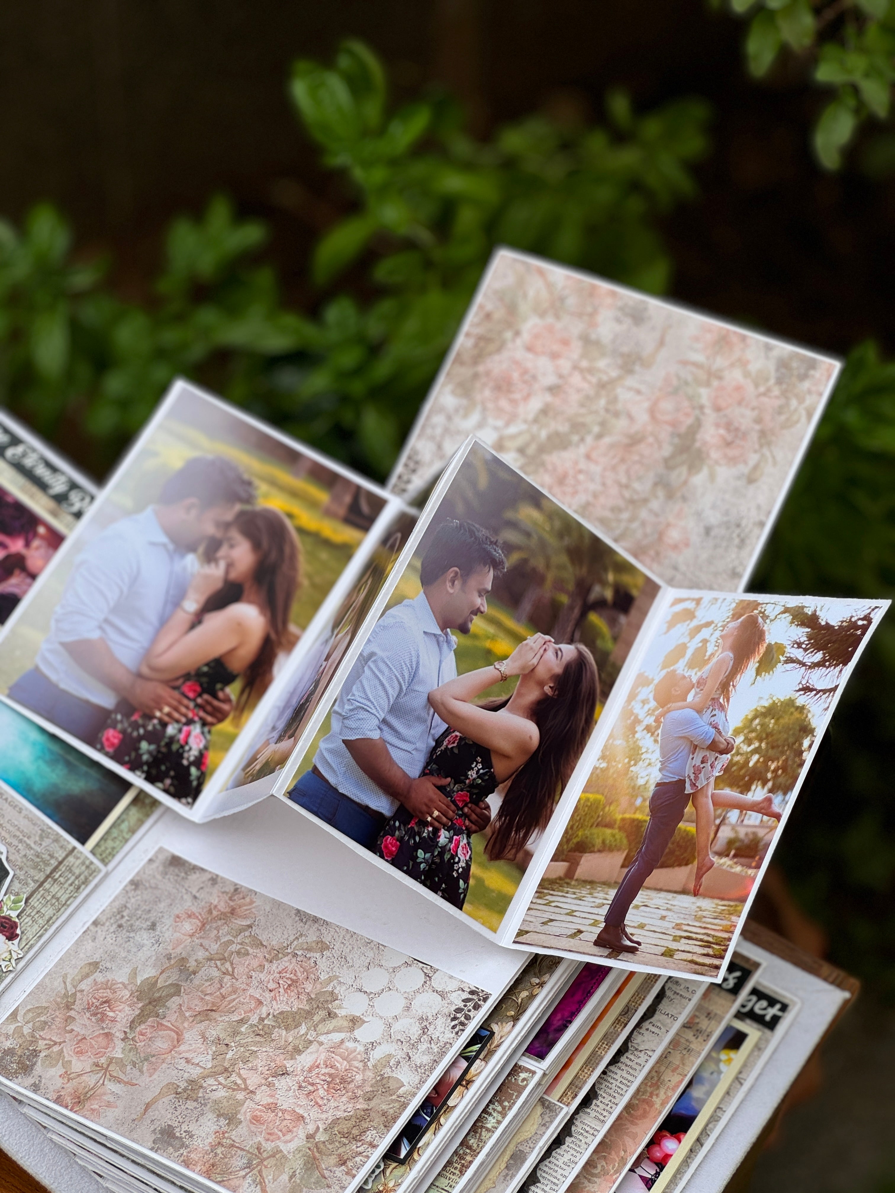 Premium Wedding Album- timeless treasure pastel