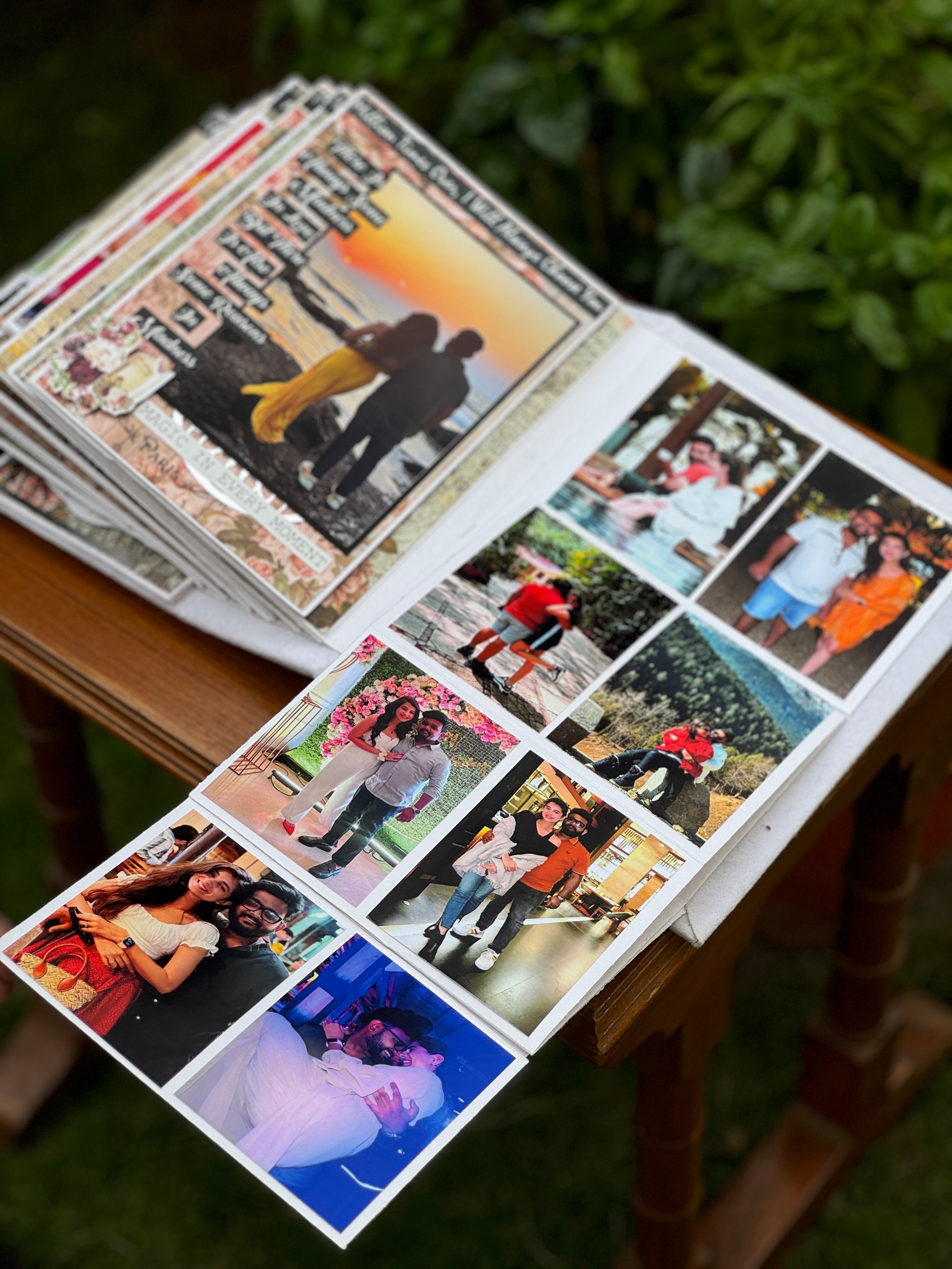 Premium Wedding Album- timeless treasure pastel