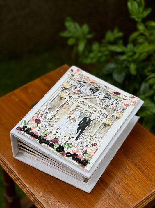 Premium Wedding Album- timeless treasure pastel