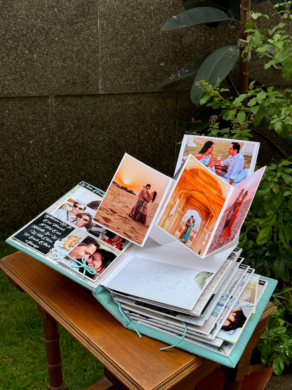 Family memory book- White Wedding