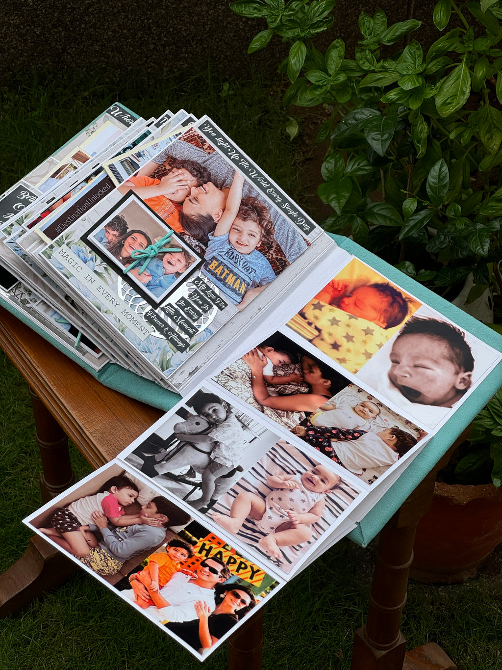 Family memory book- White Wedding