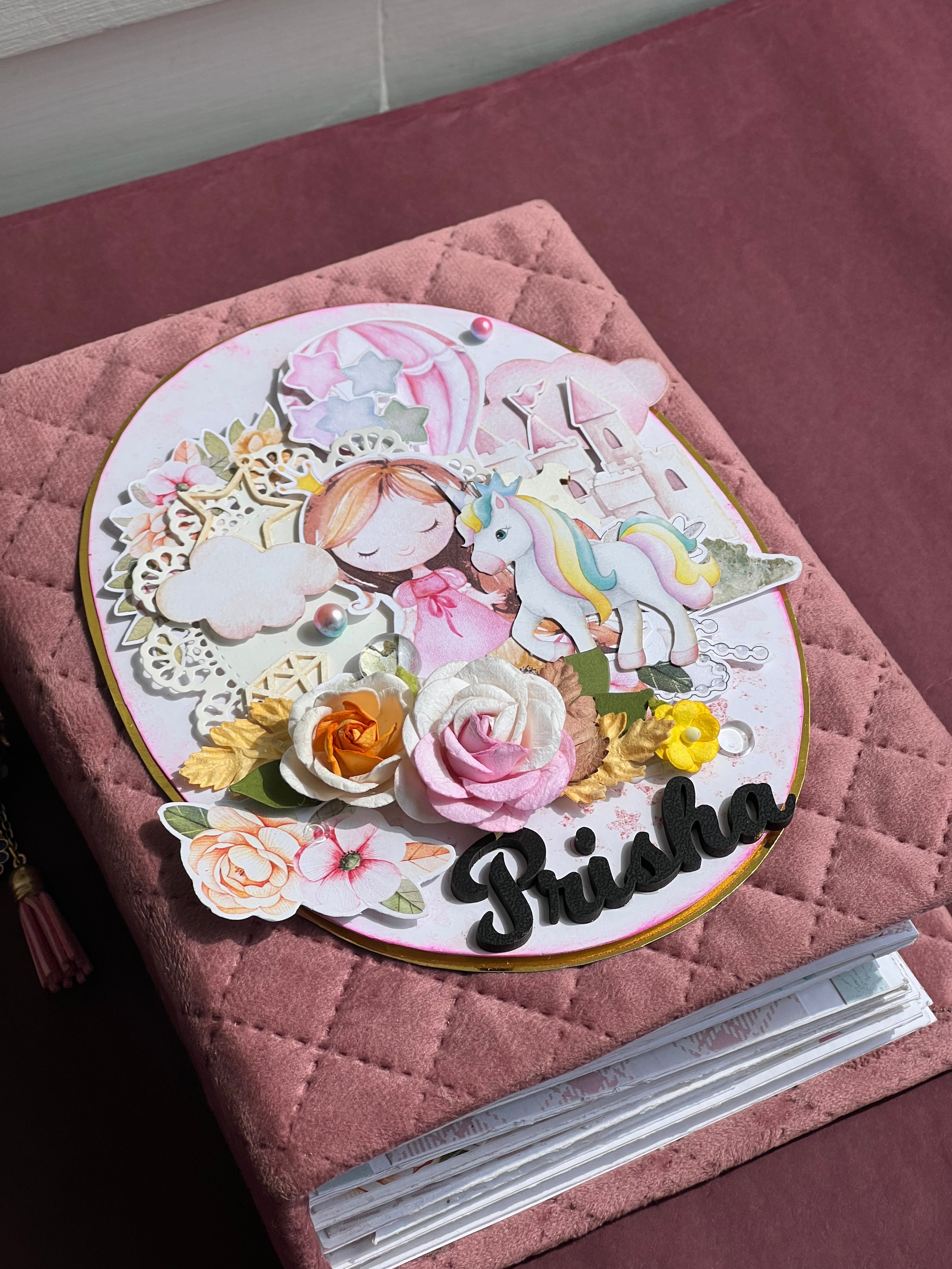 Photo Album Baby Girl- Princess Theme