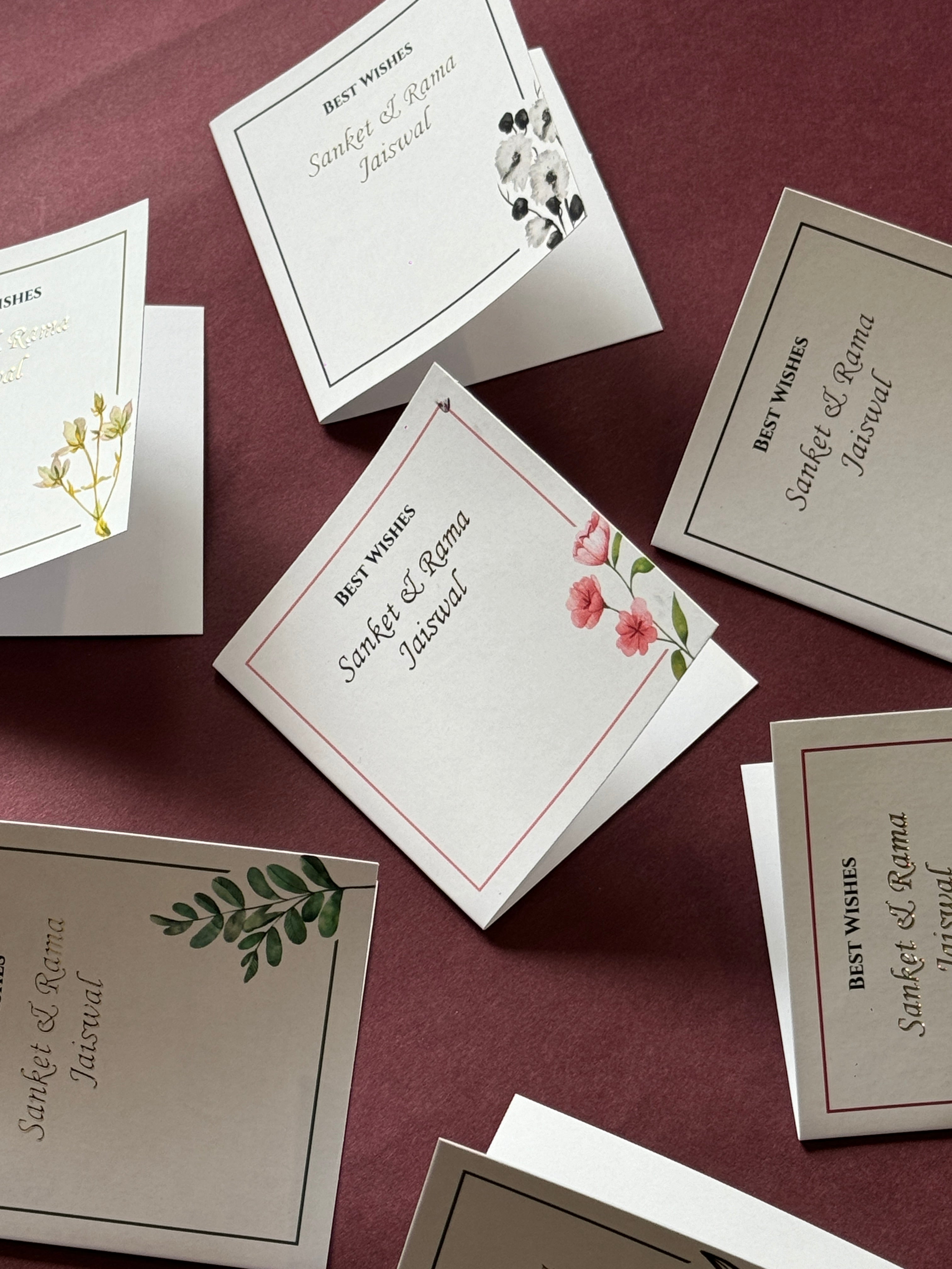 Folding Notecards Assorted Set Of Notecards