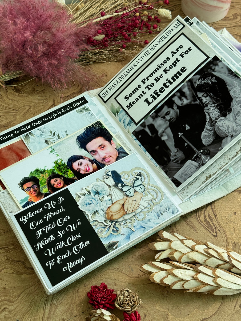 Family Photo Book- White Wedding