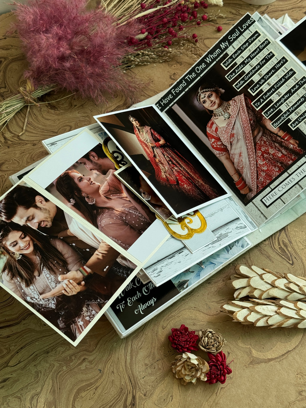 Family Photo Book- White Wedding