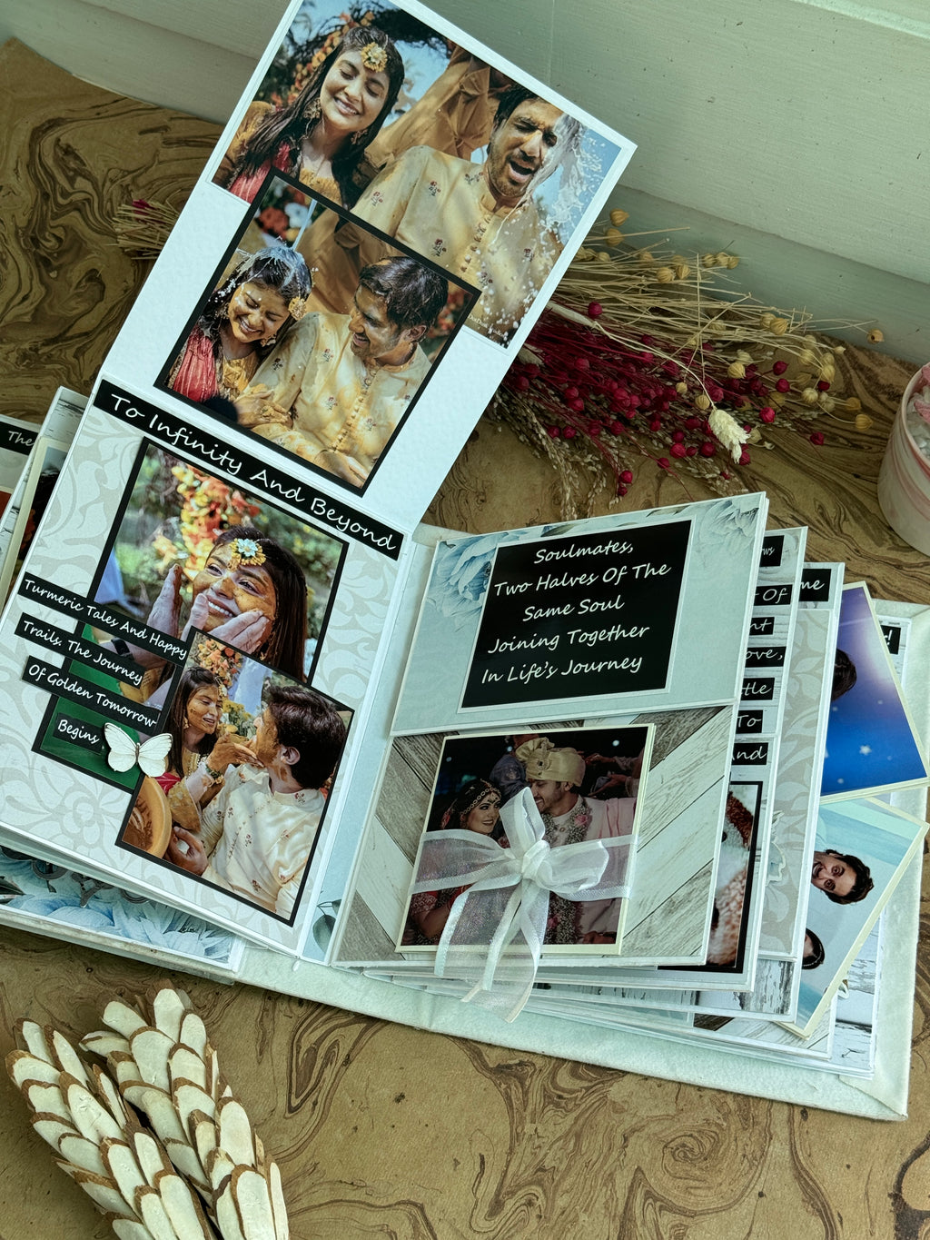 Family Photo Book- White Wedding