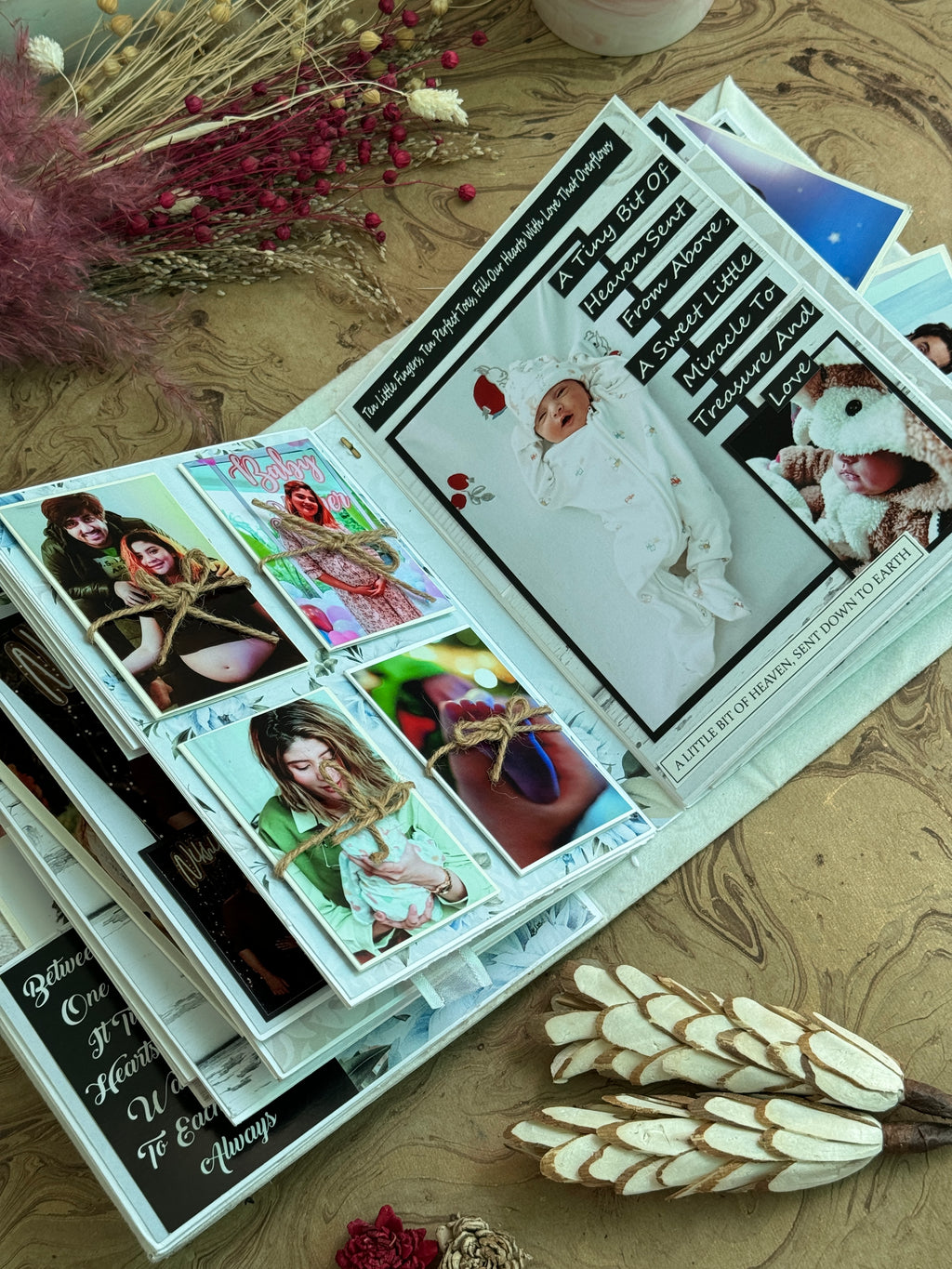 Family Photo Book- White Wedding
