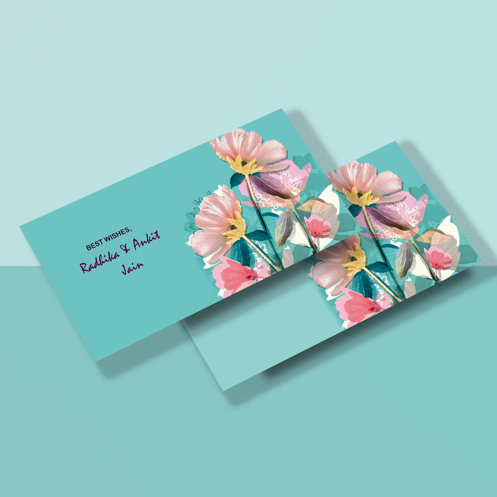 Shagun Money Envelope Misty Florals