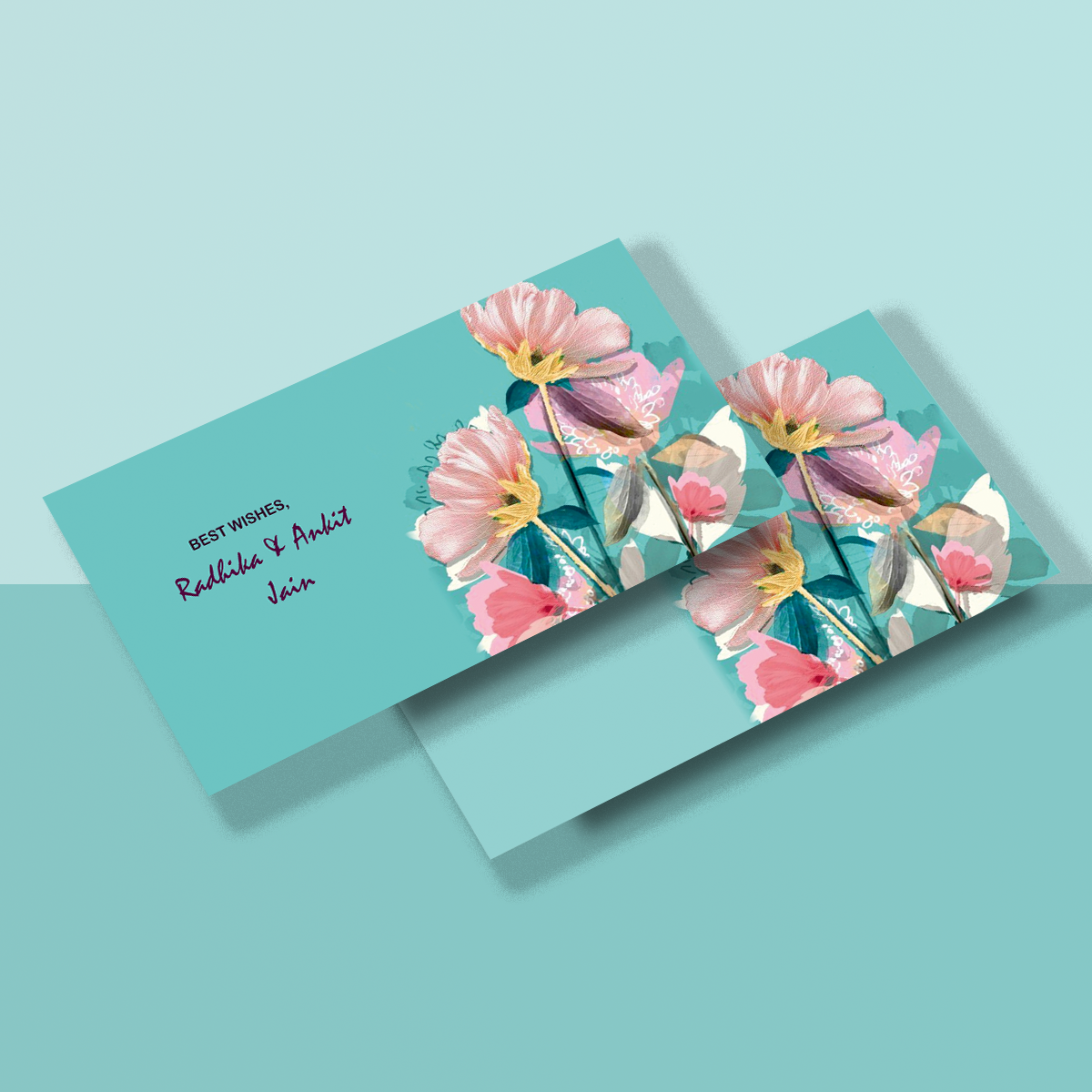 Shagun Money Envelope Misty Florals