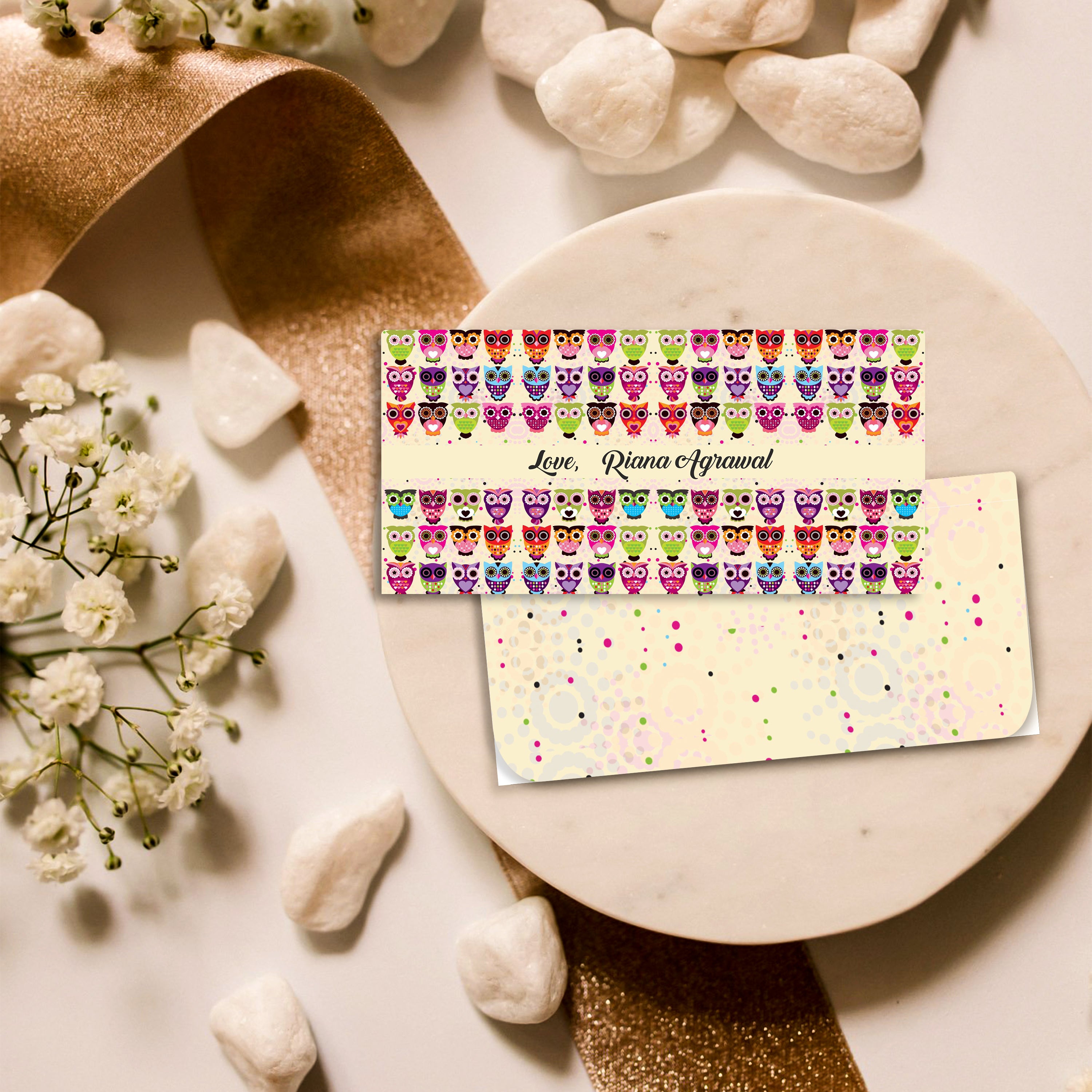 Money Envelope Mix Owl