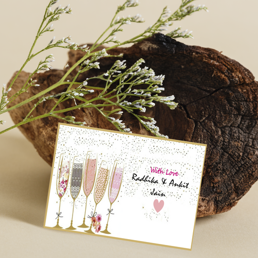 Custom Name Tag - Party Wine