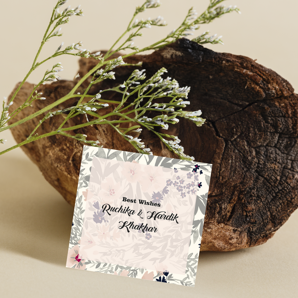 Custom Money Envelope Petal Print