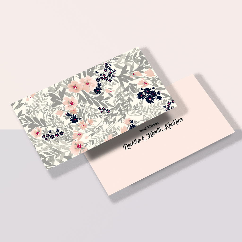 Custom Money Envelope Petal Print