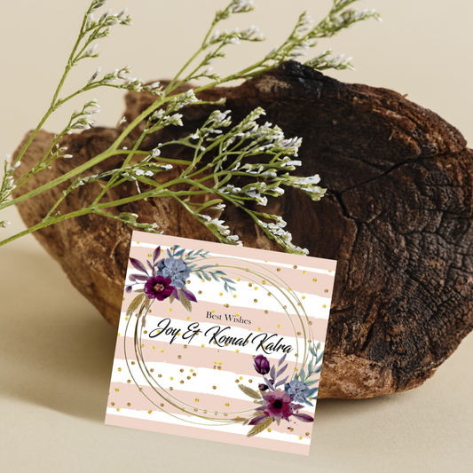 Premium Gift Tag- Pink Delight