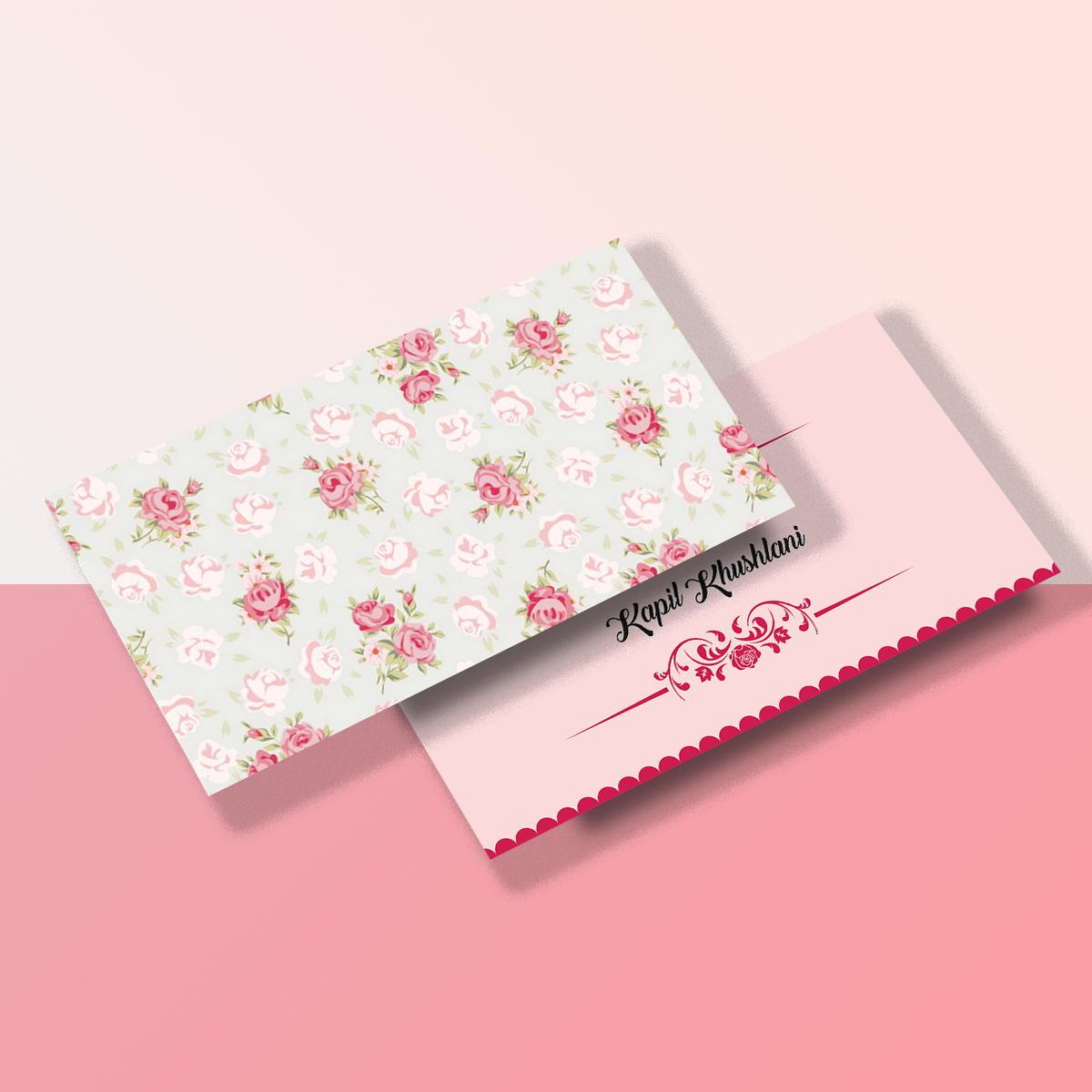 Money Envelope for Gifting Pink Petals
