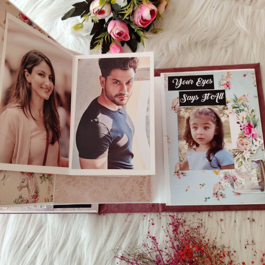 Baby Record Book- Unicorn Theme