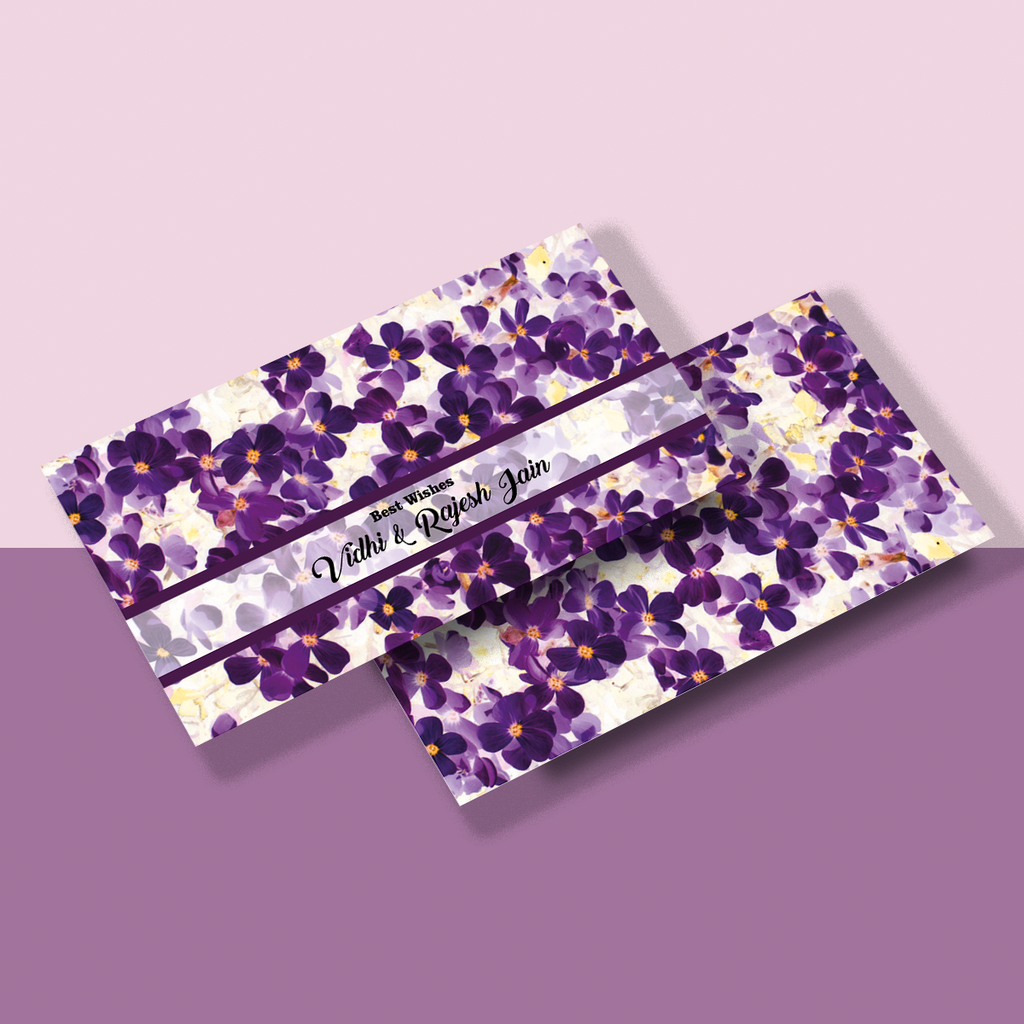 Money Gift Envelope Violet