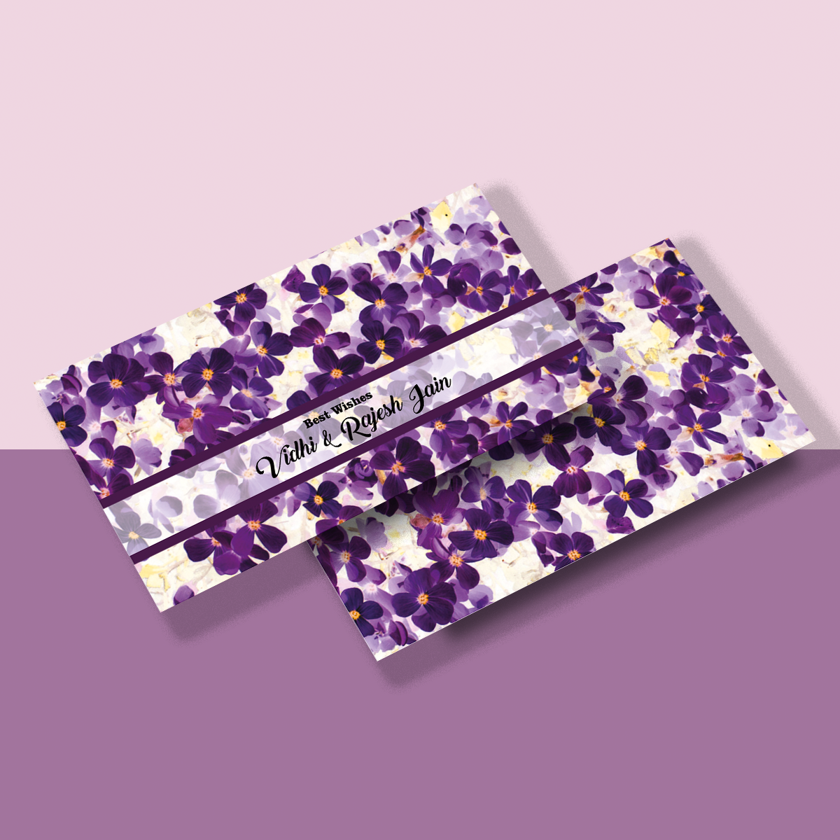 Money Gift Envelope Violet