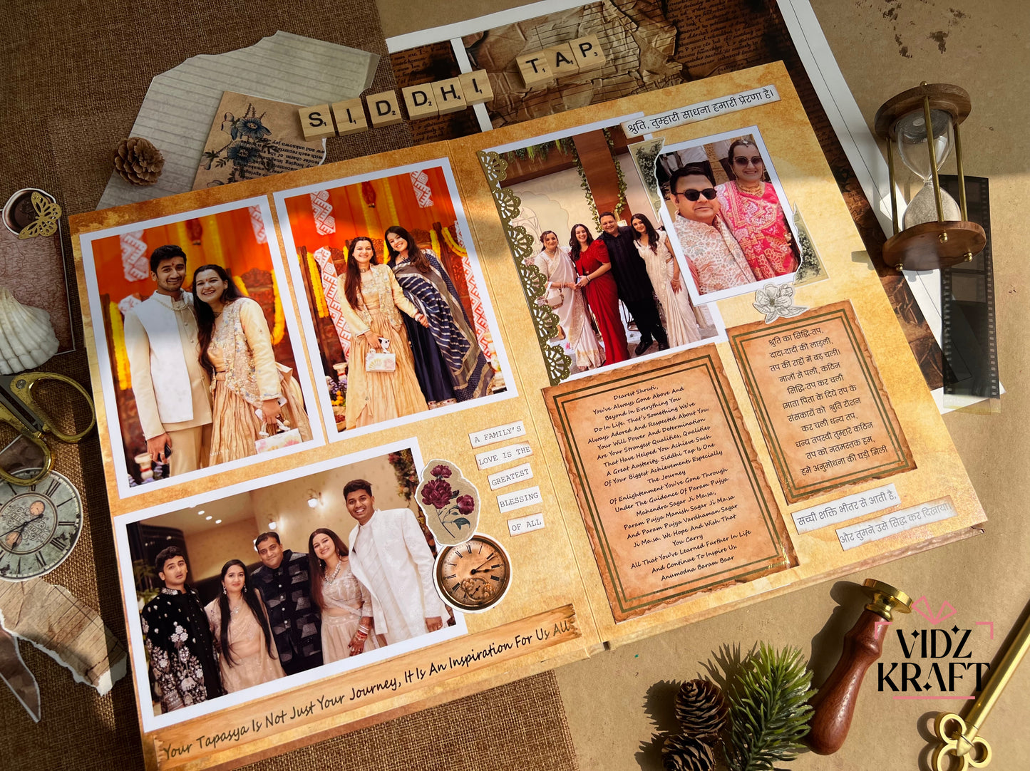 Siddhi Tap Daughter Coffee Table Book