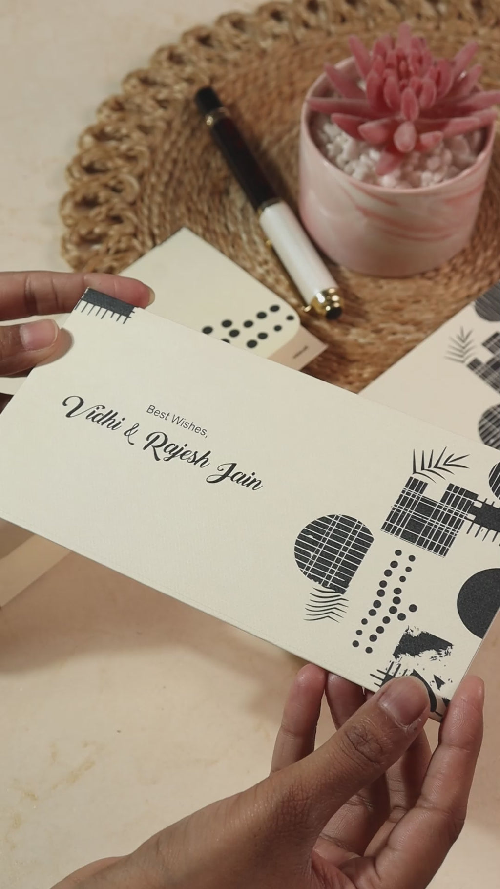 Custom Money Envelope Abstract