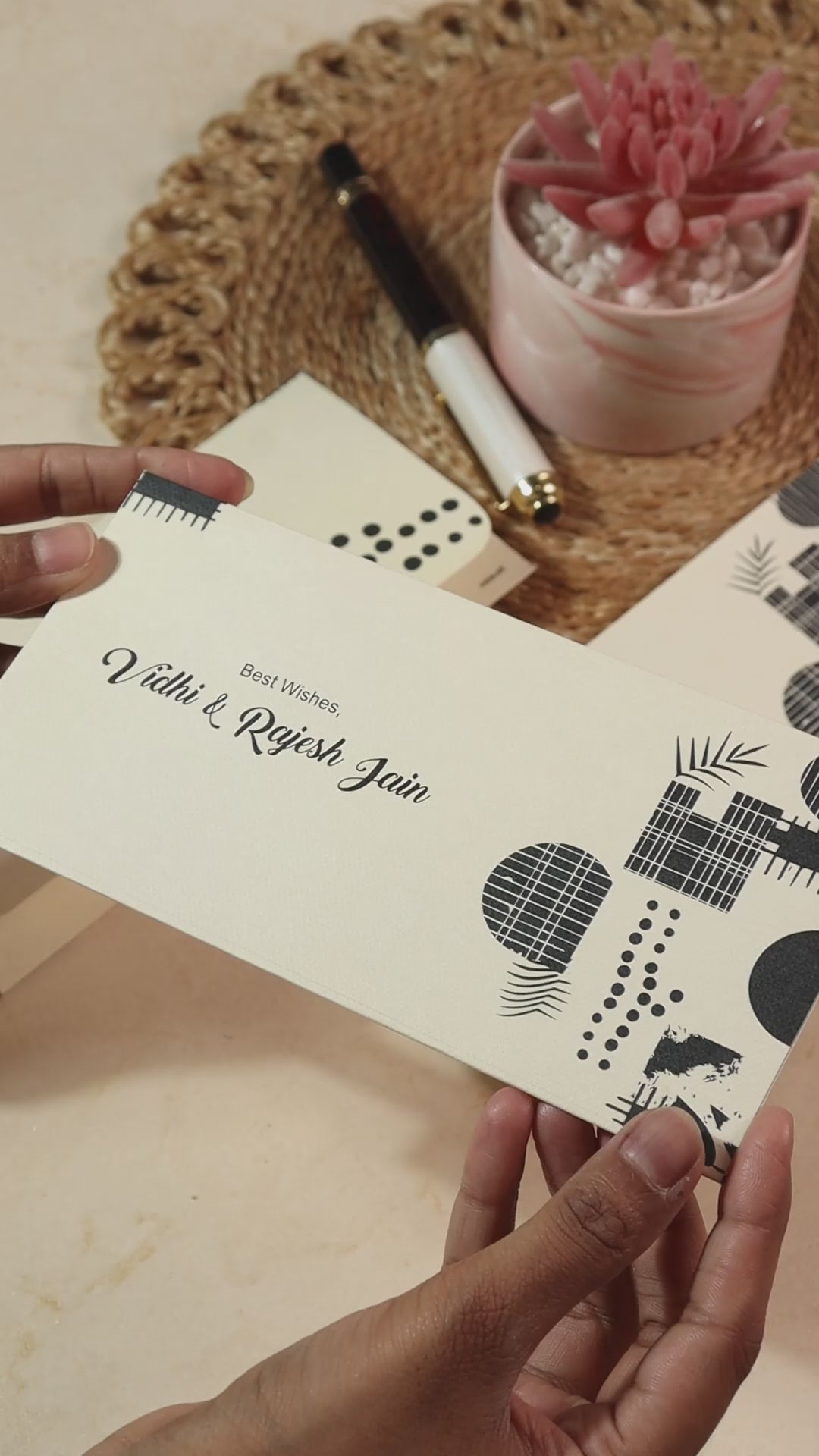 Custom Money Envelope Abstract