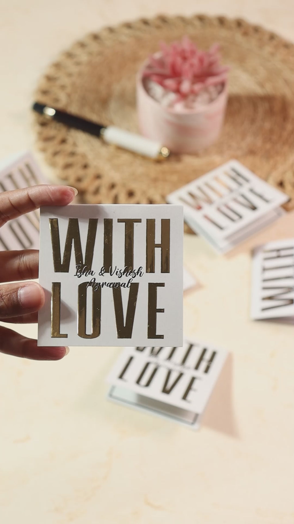 Folding Notecards With Love