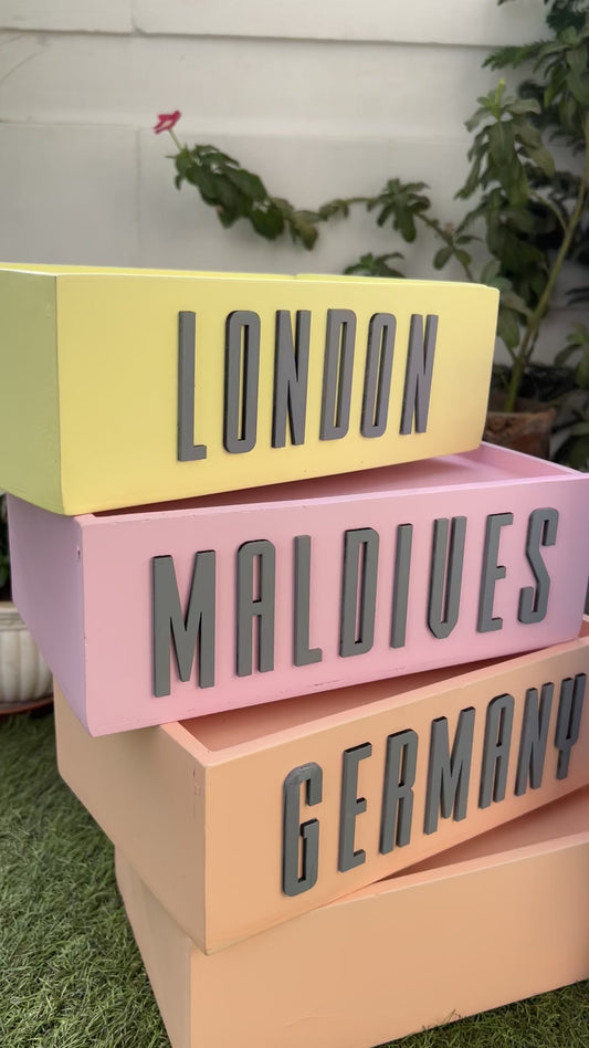 Travel Keepsake Boxes