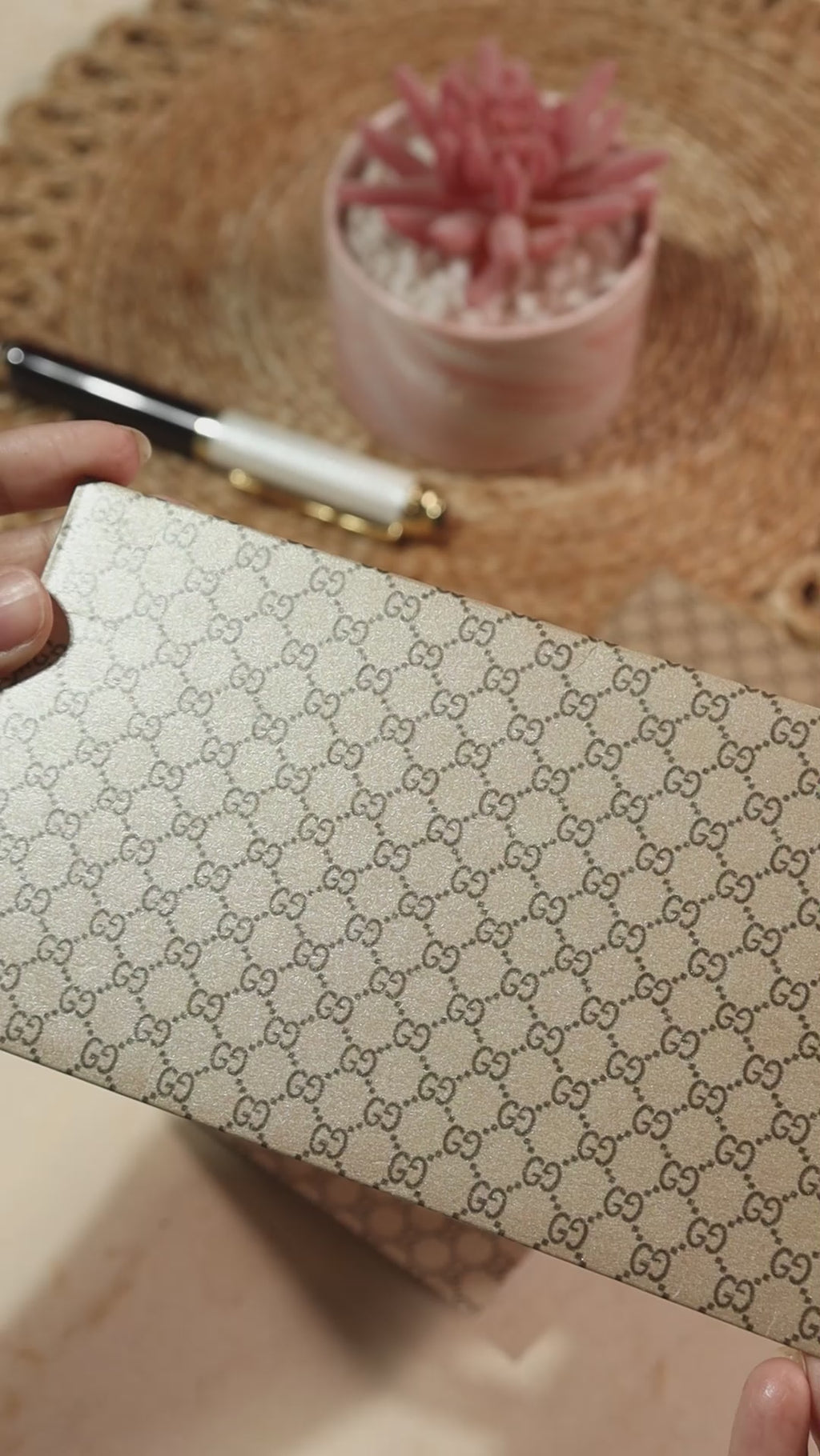 Personalised Money Envelope Gucci