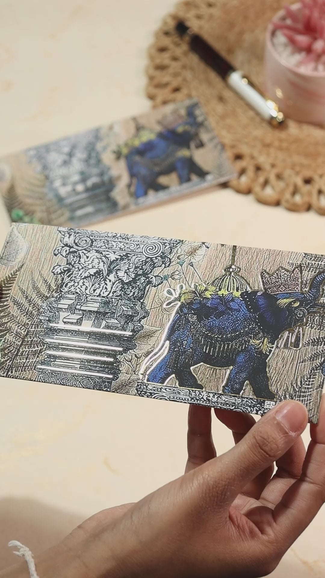 Money Gift Envelope Royal Procession