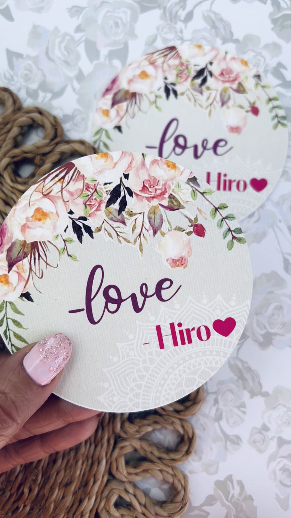 Rose Veil Round