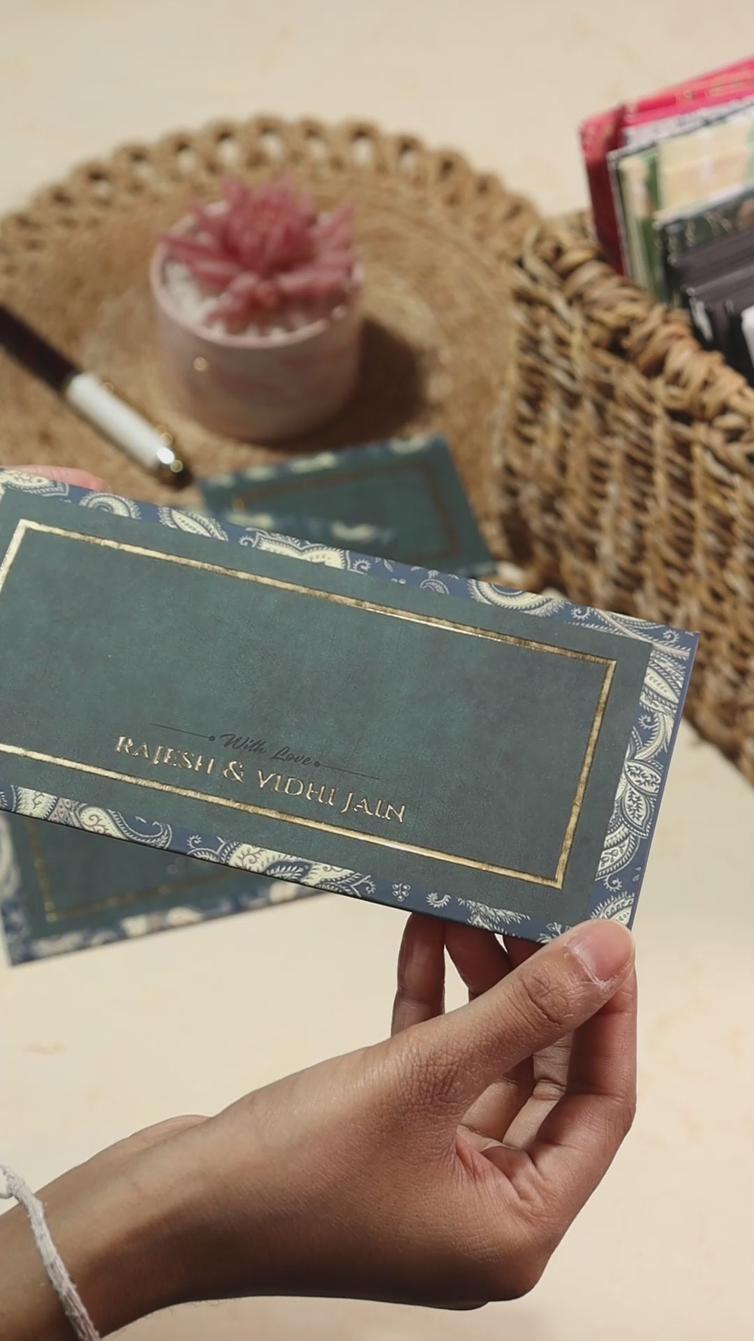 Premium Money Envelope Royal Blue