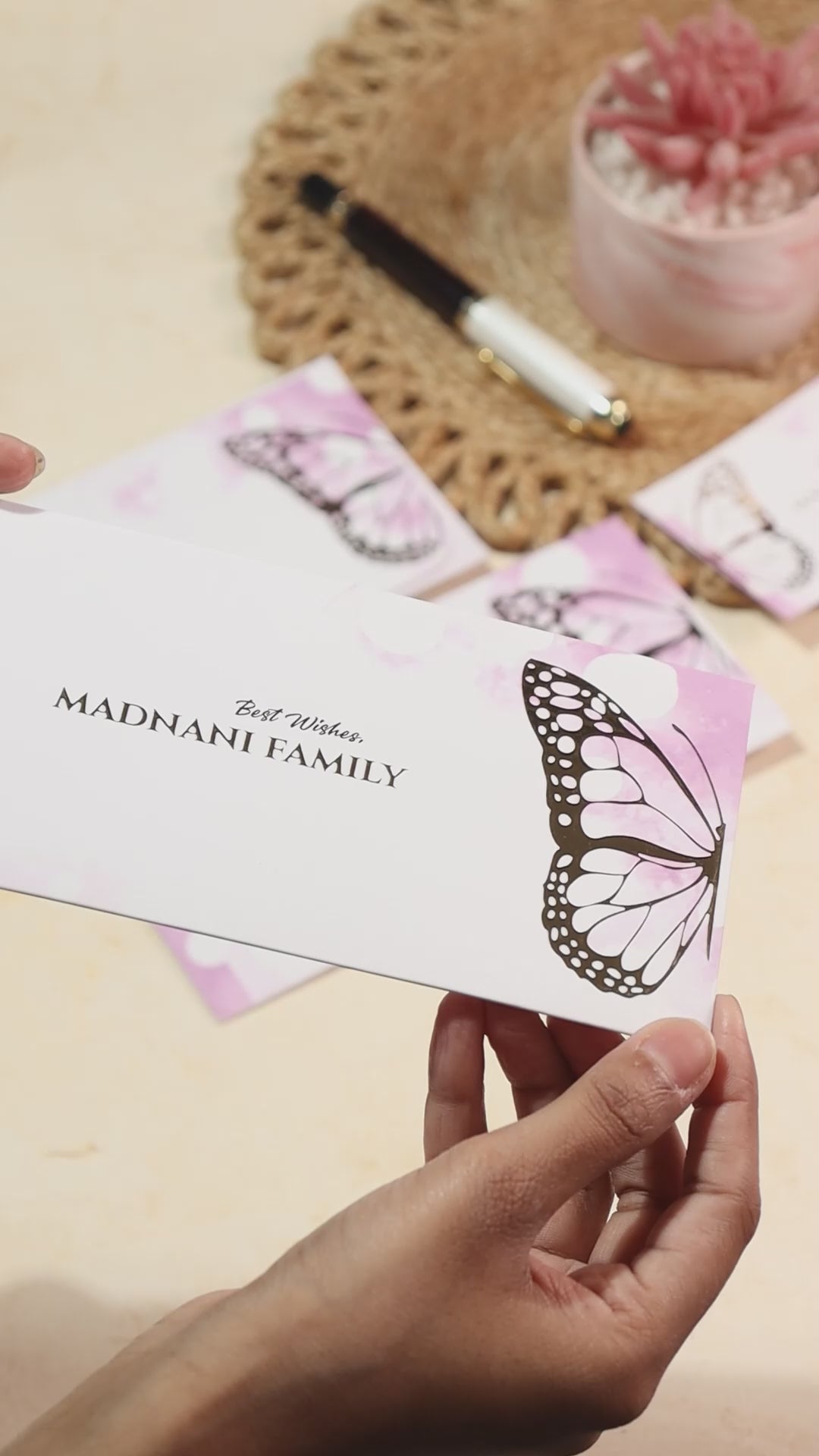 Money Envelope for Gifting Butterfly Effect