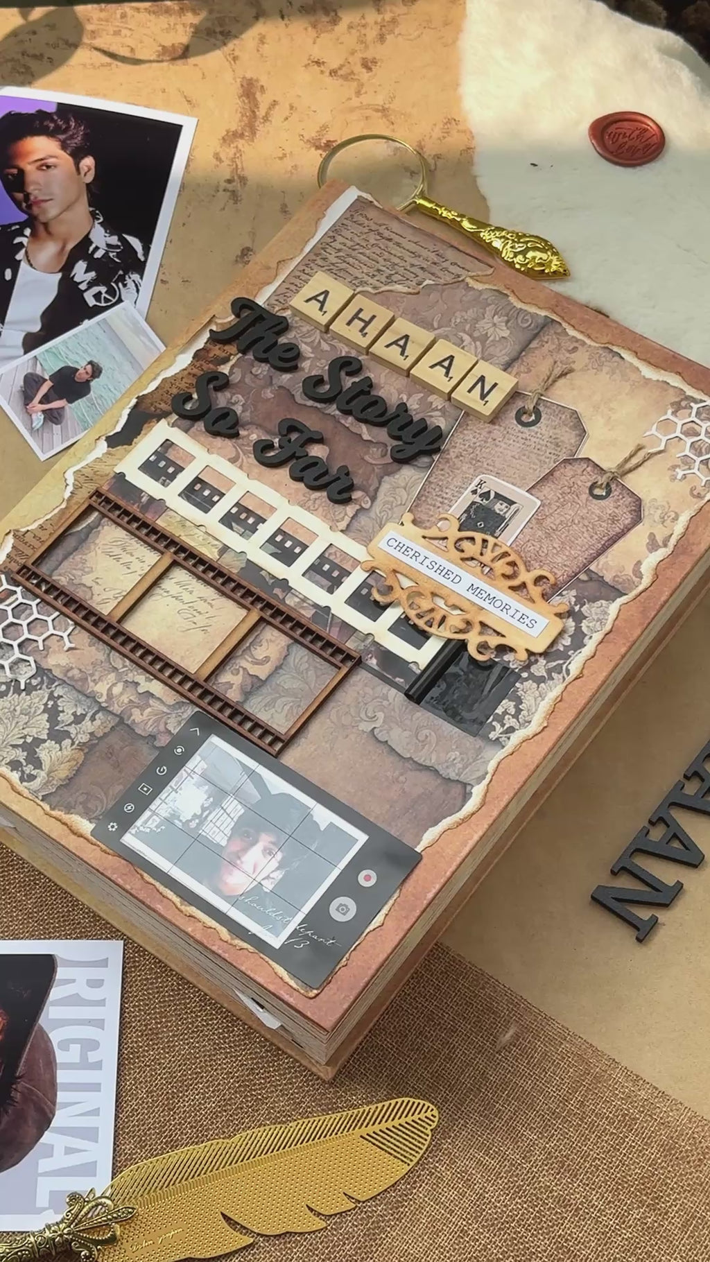 Ahaan Panday Coffee Table Book
