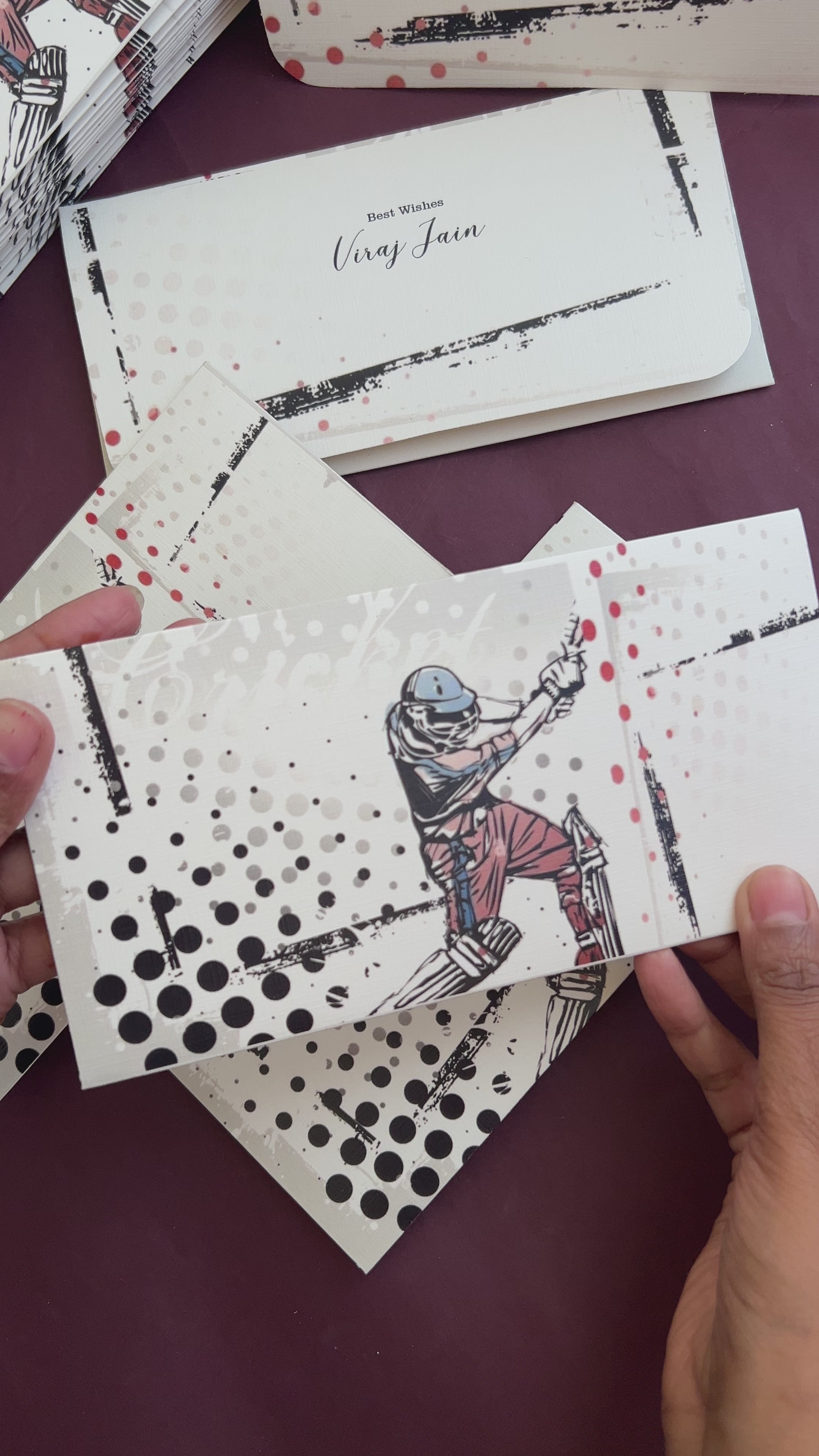 Money Envelopes Cricket